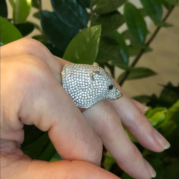 🔹Sterling Silver Ring “Polar Bear” - Picture 2 of 8